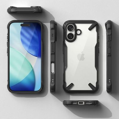 5. Ringke Fusion X Hülle für iPhone 17 - Schwarz