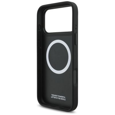 7. BMW M Quilted Logo MagSafe Case für iPhone 17 Pro Max – Schwarz