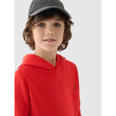 2. Jungen-Sweatshirt mit Kapuze, offen, 4F Junior 4FJWMM00TSWSM1292-70S