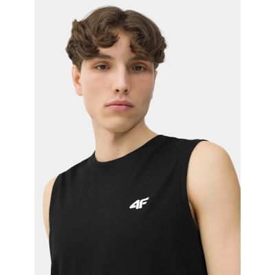 6. Ärmelloses Herrenhemd (3er-Set T-Shirts) 4F 4FWSS25TSLEM288-90S