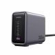 Ugreen 90903B Universelles Handy-Ladegerät Schwarz, Grau AC-Schnellladefunktion
