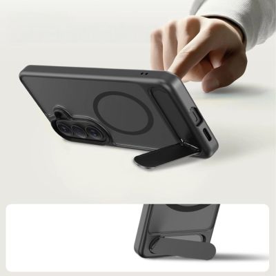 13. Tech-Protect MagRack MagSafe Hülle für Samsung Galaxy S26 – Mattschwarz
