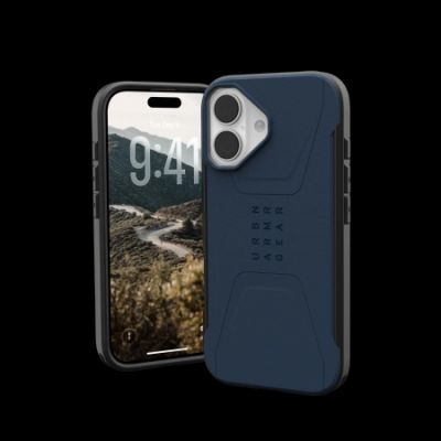 UAG Civilian MagSafe Hülle für iPhone 17 - Marineblau