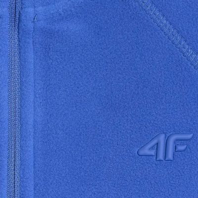 6. Fleece-Sweatshirt für Jungen, Größe 4F M058, Kobaltblau, 4FJWAW25UFLEM058, Größe 36S