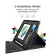 4. inateck N0001 Schwarze Bluetooth-Tastatur-Hülle für iPad 11