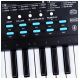 7. SUPRIMO 605 UFB – Keyboard mit Mikrofon zum Erlernen des Spielens, speziell für Kinder entwickelt