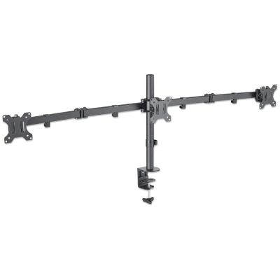 3. Manhattan 461658 Monitorhalterung/Ständer 68,6 cm (27") Schreibtisch Schwarz