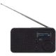 Imperial DABMAN 17 tragbares Radio – DAB+, FM, Bluetooth – Schwarz