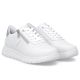 2. Weiße Damen-Sportschuhe aus Leder, Remonte Rieker D2V03-80