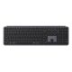 Keychron B6P-K1 Tastatur für Zuhause/Büro, USB + Funk + Bluetooth, Grau