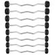 24. Gummierte Langhantel-/Curlstange 20 kg HMS GSL-20