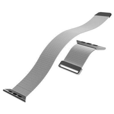 10. Puro Milanese Edelstahlarmband für Apple Watch 38 / 40 / 41 mm - Silber