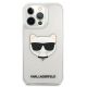 3. Karl Lagerfeld Choupette Head Case für iPhone 13 Pro Max - Transparent