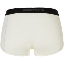 Damen-Sportboxershorts SUPER.NATURAL W TUNDRA175 BOYFRIEND HIPSTER, weiß