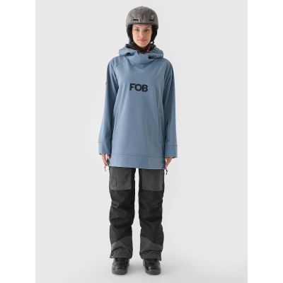 10. Softshell-Snowboardjacke für Damen mit 5000er Membran 4F 4FWAW24TSOFF289-32S