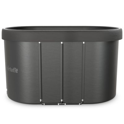3. VIRTUFIT Ovales Eisbad 500 Liter Anthrazit mit Zubehör