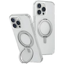 Uniq Swivix 360 Rotating Kickstand Case für iPhone 16 Pro Max - Transparent