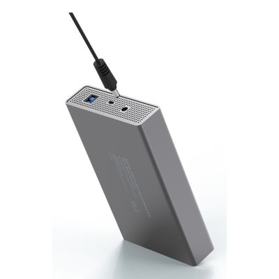 9. Digitus USB 3.0 Festplattengehäuse, 3,5", SATA, 16 TB, Aluminium