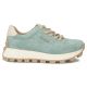 3. Grüne Plateau-Sneaker aus Leder, Modell Filippo DP7498