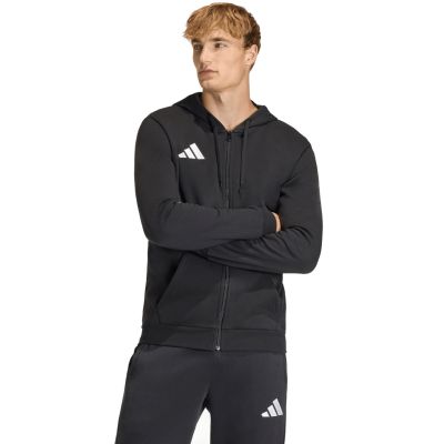 7. adidas Entrada 26 FZ Hoodie für Herren, Schwarz, KF5945