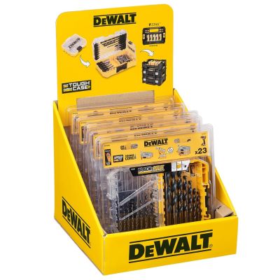 3. DeWalt DT70729-QZ HSS-G Metallbohrer-Set - 23-teilig.