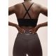 2. CASALL Damen-Schlaghose mit hohem Bund, Grau