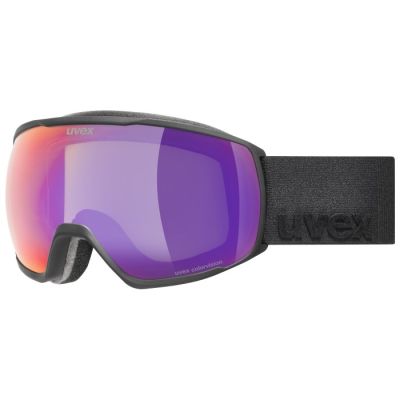 Uvex 5501912130 Skibrille Schwarz Unisex mit sphärischer Scheibe
