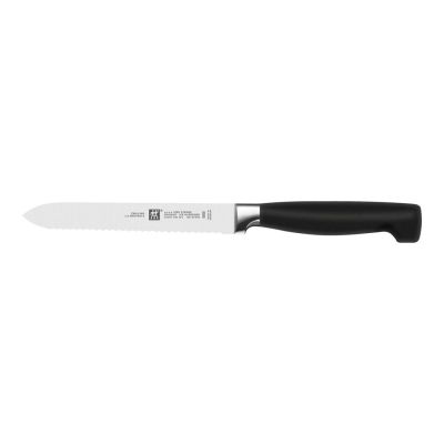 5. ZWILLING Four Star 4-teiliges Messerset im schwarzen Block