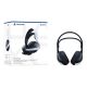 7. Sony PULSE Elite Kabelgebundenes & Kabelloses Bluetooth-Gaming-Headset mit Kopfbügel und Ladestation, Schwarz, Weiß