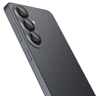 3. Spigen Glas.Tr Ez Fit Optik Pro HD Kameraschutzhülle (2er-Pack) für Samsung Galaxy S26 – Schwarz
