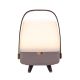 Kooduu Lite-up PLAY Mini Tragbarer Mono-Lautsprecher Beige, Weiß, Holz 8W