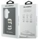 9. Karl Lagerfeld Saffiano Doppelkopf-Metallhülle für Samsung Galaxy S26 - Schwarz