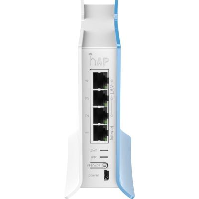 2. Mikrotik RB941-2ND-TC WLAN-Access-Point 300 Mbit/s Blau, Weiß