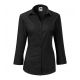 3. Malfini Style W MLI-21801 schwarzes Hemd