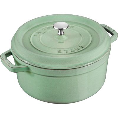 STAUB 40508-706-0 runder gusseiserner Topf - 5,2 l mint