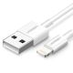 2. Ugreen US155 20728 USB-A / Lightning MFi 2,4A Kabel 1m - Weiß