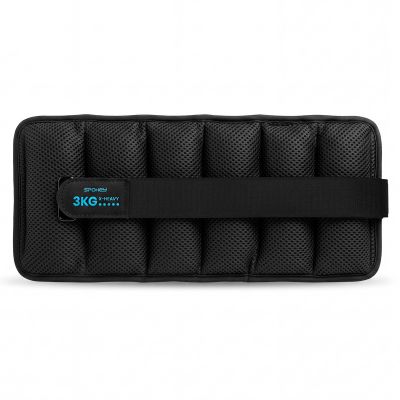 4. Set aus 2 Hand- oder Fußgelenkgewichten Spokey ACTIVE FORM 3 kg