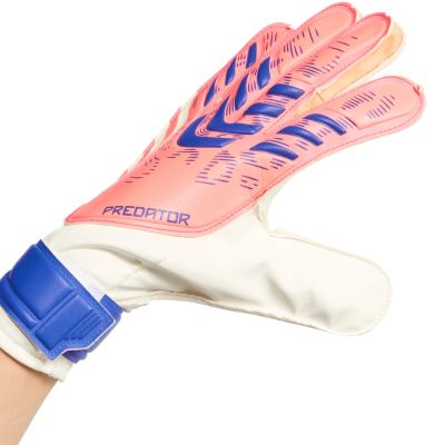 11. adidas Predator Glove Training Torwarthandschuhe Weiß und Orange JN5355