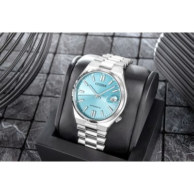5. CITIZEN Tsuyosa Saphir mechanische Herrenuhr NJ0151-88M + BOX