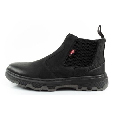 2. Lee Cooper Herrenschuhe Chelsea Boots, elegante Leder-Ankle-Boots