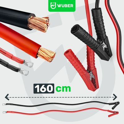 16. Batterieladegerät mit Starthilfe 40 A 12 V/24 V W14005 WUBER