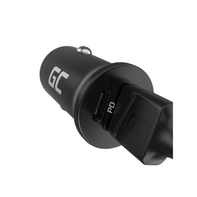 14. GREEN CELL KFZ-LADEGERÄT GC POWERRIDE NANO38 38W 6A 1X USB-C 1X USB-A