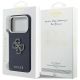 8. Guess FW Resin Logo Hülle für iPhone 17 Pro - Blau