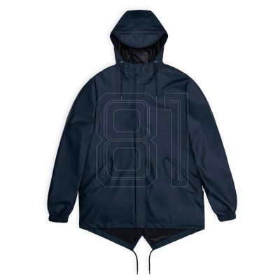7. Rains Unisex Fishtail Jacke W3 18010 47