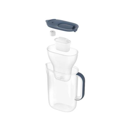 12. Brita Essential XL Wasserkanister + 3 Filterkartuschen, dunkelblau