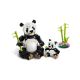 14. LEGO Creator 3-in-1 31165 – Wildtiere: Panda-Familie