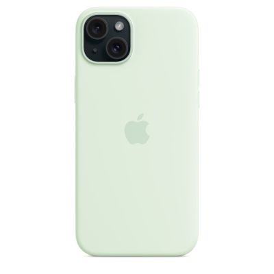 6. Apple Silikonhülle mit MagSafe, Soft Mint, für Apple iPhone 15 Plus, MT103ZM/A