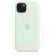 6. Apple Silikonhülle mit MagSafe, Soft Mint, für Apple iPhone 15 Plus, MT103ZM/A