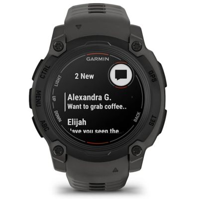 10. Garmin Instinct E 2,18 cm (0,86") MIP 40 mm Digital 166 x 166 px Schwarz GPS