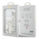 8. Guess Liquid Glitter Gold Stripes Hülle für iPhone 15 Pro Max – transparent